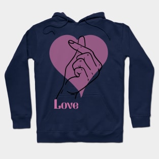 Love hand sign Hoodie